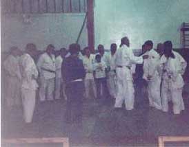 2002 national judo clinic in Costa Rica