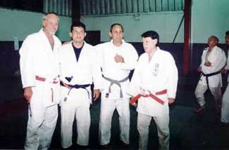 2002 national judo clinic in Costa Rica