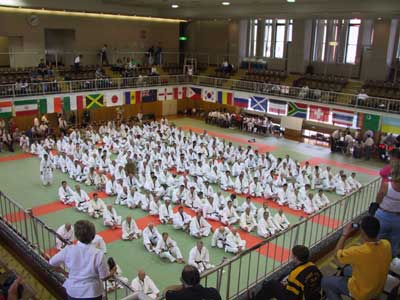 Competitors for the first day of competition
